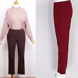 베이직밴딩바지 무지슬림팬츠 IT-23032