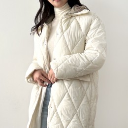 웰론 다이아 퀄팅 패딩