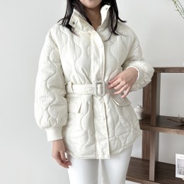 웰론 벌룬 벨트 패딩 점퍼