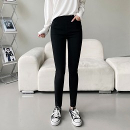 여성 베론 반하이 스판 밴딩 스키니 팬츠 3color