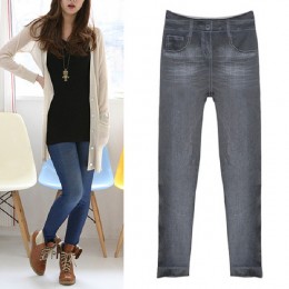 잠자리포켓 스판 청나염레깅스 JE-2472