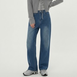 와이드핏 베이직 데님 팬츠