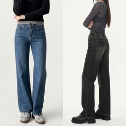 세미와이드 데일리 데님팬츠