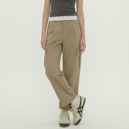 2단기장 숏/롱 뒷밴딩 핀턱 카고 슬랙스팬츠