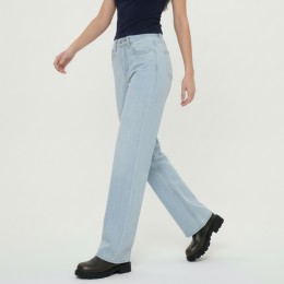 썸머데님 와이드 롱 와이드 팬츠