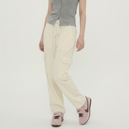 여성 코듀로이 카고 투웨이 밴딩 팬츠