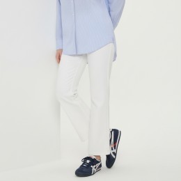 여성 스판 슬림 크롭 부츠컷 밴딩 팬츠 -2XL 까지