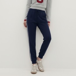 여성 사이드 투라인 포인트 트레이닝 밴딩 조거팬츠