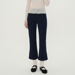 데일리 슬릿 부츠컷 밴딩 슬랙스 -2XL까지