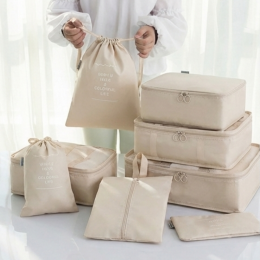 여행 출장 트래블 캐리어 옷정리 수납 파우치 세트 7종 8종