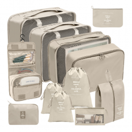 여행 출장 트래블 캐리어 옷정리 수납 파우치 세트 10종 12종
