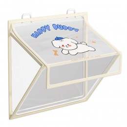 욕실 무타공 접이식 수건 속옷 수납함