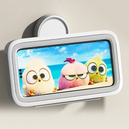 욕실 주방 방수 벽부착 핸드폰 홀더 거치대