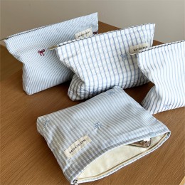 감성 여행용 데일리 화장품 메이크업 파우치 4종