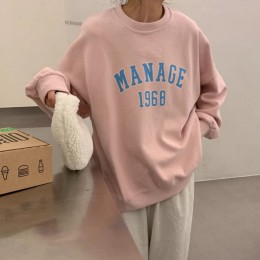 데일리 무드 레터링 긴팔 맨투맨  JSC-d0066