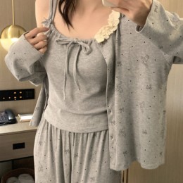 여리여리 3피스 모달 파자마 세트 JSC-d0104