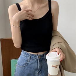 심플핏 캡내장 민소매 나시 JSC-d0128