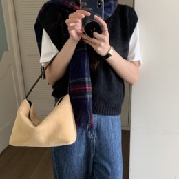 데일리 무드 미니 스웨이드 숄더 토드백  JSC-d0176