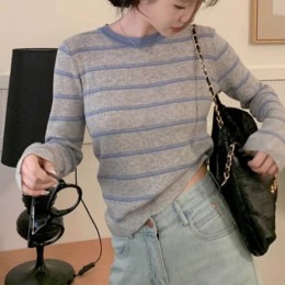소프트 무드 단가라 니트 티셔츠 JSC-d0192