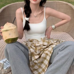 사계절 캡내장 이너 끈나시 탑 UJS-001