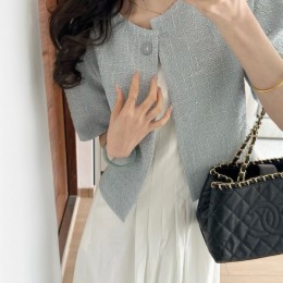 하객룩 반팔 자켓 원피스 세트 UJS-020