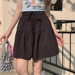 밴딩 플레어 치마반바지 LL_B116