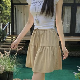 밴딩 플레어 치마반바지 LL_B116
