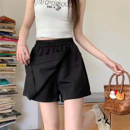 랩스커트 밴딩 치마 반바지 LL-B117