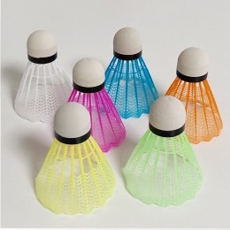 컬러 플라스틱 배드민턴 셔틀콕 LM-0125