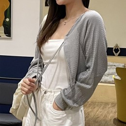 스트링 크롭 볼레로 가디건 LM-0155