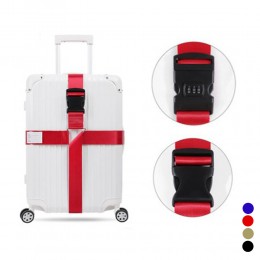 캐리어 십자 잠금 스트랩 버클 자물쇠 벨트 LM-0179