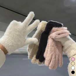 밍크 파스텔 겨울 방한 장갑 LM-0265