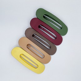 라운드 무광 올림머리 왕 집게핀 LM-0477