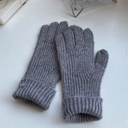 롱 핑거홀 스마트 터치 니트 겨울 장갑 LM-0508