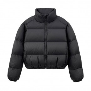 여성 크롭 하이넥 숏 패딩 LM-0518