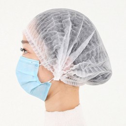일회용 부직포 위생모자 헤어캡 100매 LMCF-0038