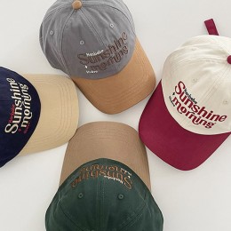 배색 레터링 야구모자 볼캡 LM-0553