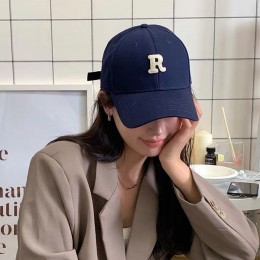 알파벳 R 자수 야구모자 볼캡 LM-0554