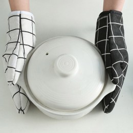 체크 주방 베이킹 오븐 냄비 장갑 LMCF-0068