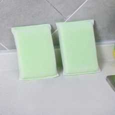 주방 스펀지 양면 수세미 4P LMCF-0069