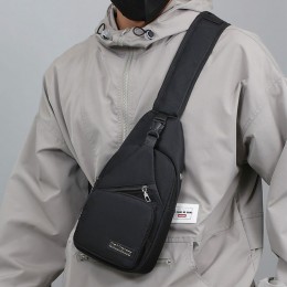 USB 충전 포트 힙색 메신저백 LM-0593