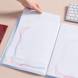 A4 투명 클리어 파일 30매 LMCF-0101