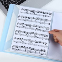 A4 4공 클리어 악보파일 20매 LMCF-0102