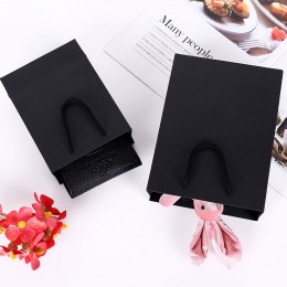 블랙 쇼핑백 종이가방 LMCF-0120