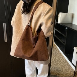 보부상 스웨이드 숄더백 3color LM-0739