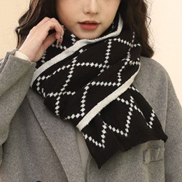 양면 겨울 다이아 목도리 머플러 2color LM-0749