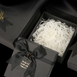 고급 블랙 선물 포장 상자 종이가방 세트 LM-0747