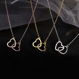 러블리 하트 크로스 목걸이 3color LM-0742