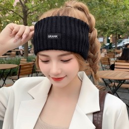 골지 니트 넓은 와이드 헤어밴드 4color LM-0762