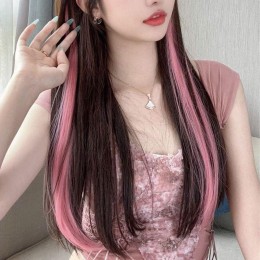 컬러 브릿지 가발 헤어피스 10color LM-0767